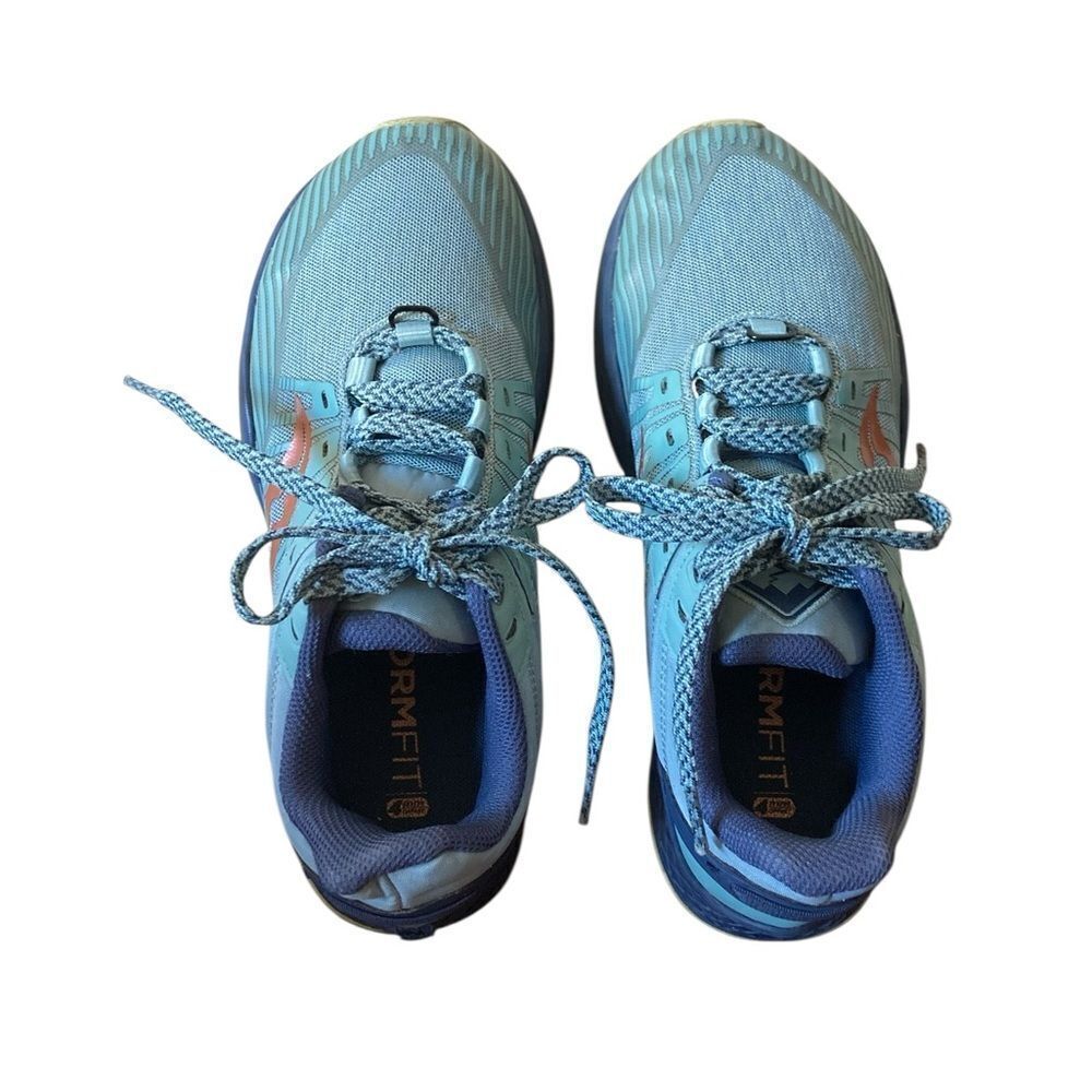 Saucony Women's Size 8 Athletic Shoes in Blue and White - Picture 11 of 12
